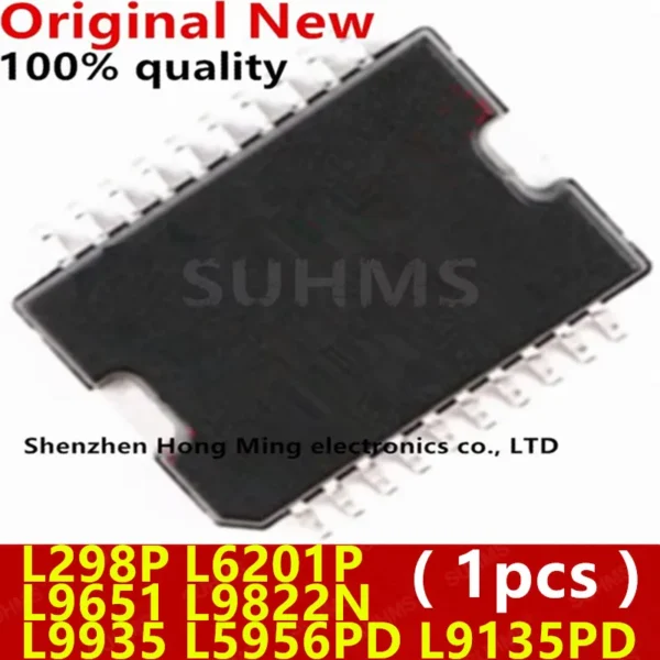 (1piece)100% New L298P L5956PD L6201P L9135PD L9651 L9822N L9935 Hsop20