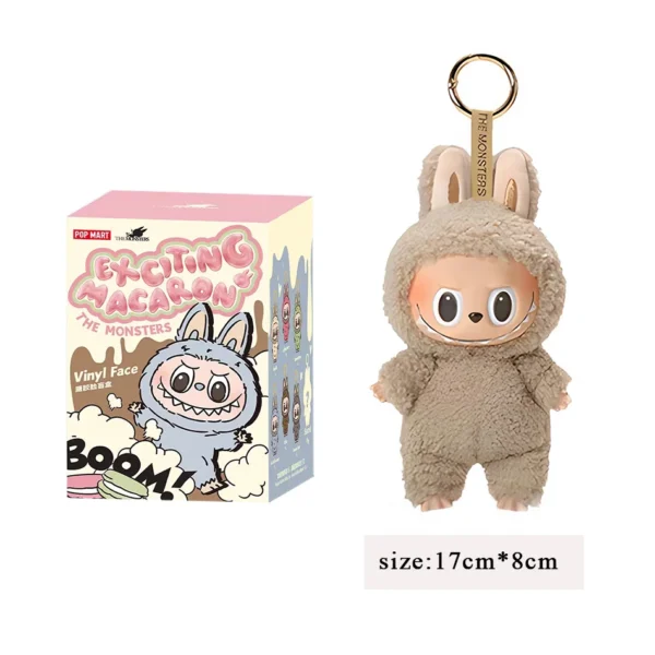 Cute Labubu The Monsters Box Toys Exciting Macaron Vinyl Face Mystery Boxes Mokoko Keychain for Birthday Christmas Gifts - Image 17