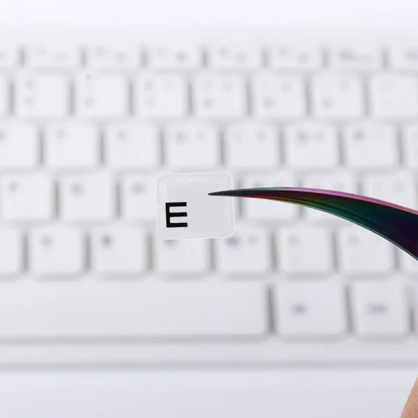 Russian English Transparent Keyboard Stickers Korean Hebrew Language Alphabet for Computer PC Dust Protection Laptop Accessories - Image 20