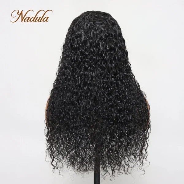 Nadula 13x4 Pre-Cut Lace Frontal Super Secure Water Wave Glueless Human Hair Wig Real Ear To Ear Bleached Knots Pre-Everything - Image 5