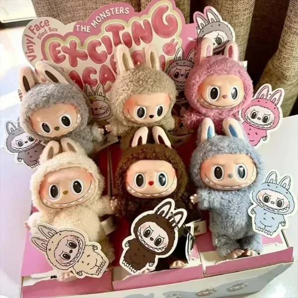 Labubu Monster Box Toy Heart Macaron Ii Vinyl Plush Doll Blind Box Model Pack Key Chain Gift Tabletop Decoration Children's Gift - Image 32
