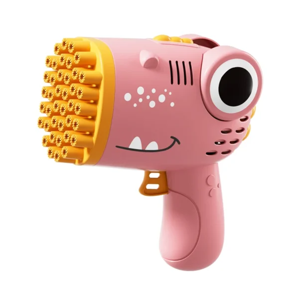 40 Holes Dinosaur Bubble Gun Handheld Fully Automatic Bubble Machine Without Battery And Bubble Water For Kids Gift - Image 8