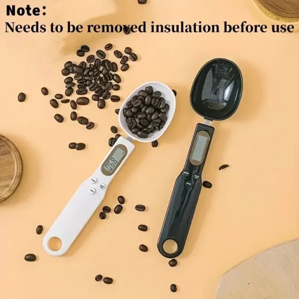 Mini Spoon Scale Digital Kitchen Scale Electronic LCD Food Scale 0.1-500g Cooking Flour Milk Coffee Powder Weight Measure Spoon - Image 2